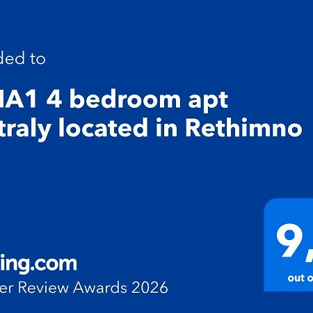 Nima1 4 Bedroom Centraly Located In Rethymno